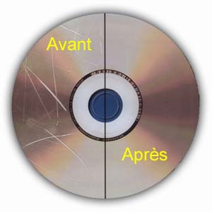 comment reparer les rayures d'un cd