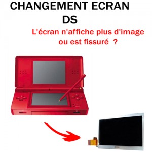 Réparation DS Changement écran