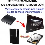 Réparation ps3 Changement Disque Dur