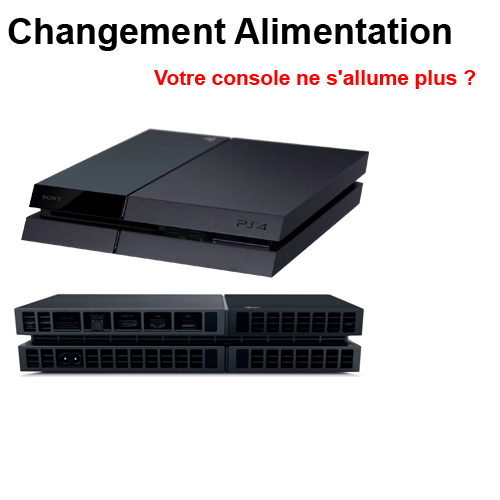 Réparation de composant d'alimentation PS4 Slim - PassGame - Mulhouse