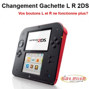 Réparation 2DS bouton L R