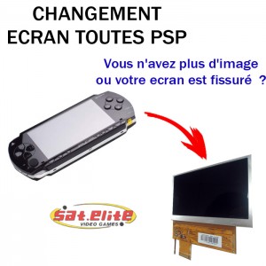 Réparation PSP Changement Ecran PSP