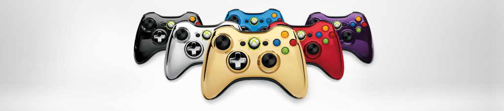 Manette Xbox 360 Chrome