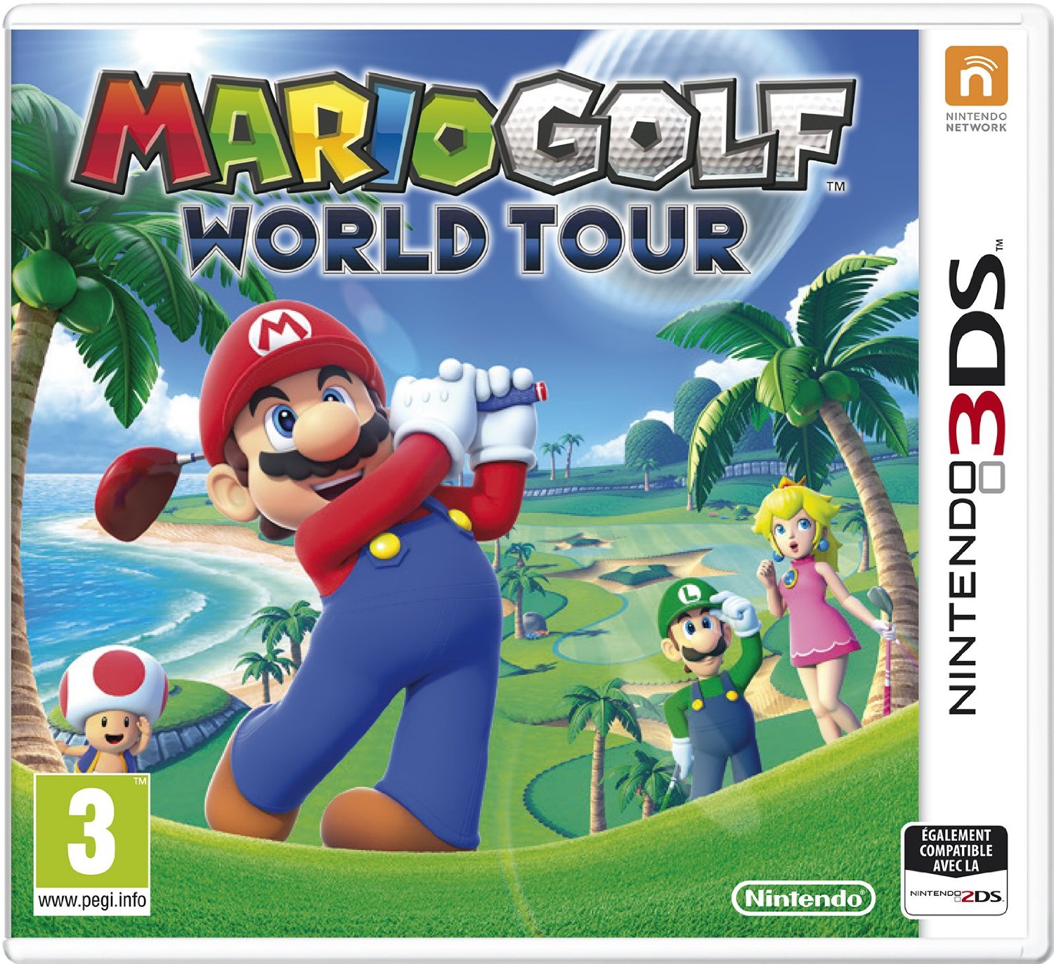 Mario Golf World Tour 3ds Paris SatElite video games paris jeux vidéo