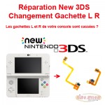 Réparation gachettes L R Nintendo New 3DS