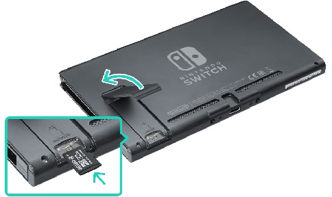 Réparation lecteur micro sd Nintendo switch paris