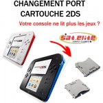 Reparation 2DS Lecteur port cartouche