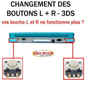 Réparation 3DS bouton L R