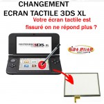 Réparation 3DS XL changement écran tactile Réparation 3DS XL changement écran tactile