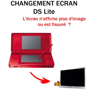 Réparation DS Lite Changement écran