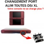 Réparation DSi XL Changement Connecteur Alimentation