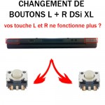Réparation DSi XL bouton L R