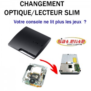 Réparation Optique Ps3 SLIM