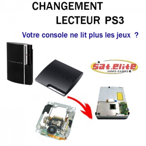 Réparation Lecteur PS3