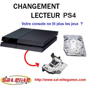 Réparation Lecteur PS4