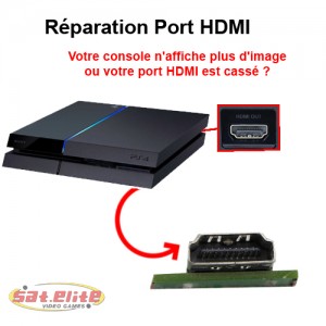 Reparation PS4 HDMI